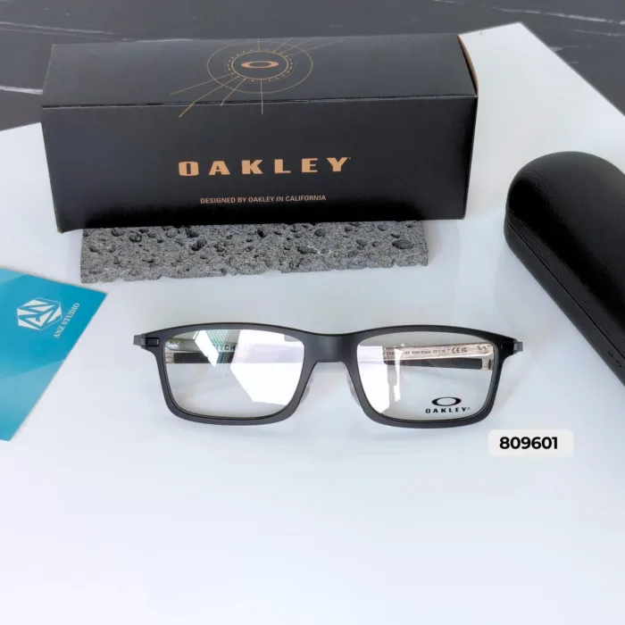 กรอบแว่นตา OAKLEY OX8096 PITCHMAN ทรงสี่เหลี่ยม เบาพิเศษ ขาเหล็ก Hollowpoint ของแท้รับประกัน 2 ปี - Image 6
