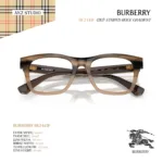 กรอบแว่นตา BURBERRY รุ่น BE2445F ทรง Square ลาย Gradient โปร่งแสง ดีไซน์ Layered ของแท้ รับประกัน 2 ปี - Image 6