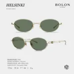 แว่นกันแดด BOLON รุ่น HELSINKI BV1057 ทรง Oval พับได้ ดีไซน์มินิมอลน้ำหนักเบา ของแท้ รับประกัน 1 ปี - Image 5