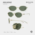 แว่นกันแดด BOLON รุ่น HELSINKI BV1057 ทรง Oval พับได้ ดีไซน์มินิมอลน้ำหนักเบา ของแท้ รับประกัน 1 ปี - Image 6