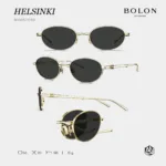แว่นกันแดด BOLON รุ่น HELSINKI BV1057 ทรง Oval พับได้ ดีไซน์มินิมอลน้ำหนักเบา ของแท้ รับประกัน 1 ปี - Image 8