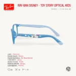 Ray-Ban Junior X Toy Story RY1632 Size 46 กรอบแว่นตาเด็ก Buzz Lightyear Collection - Image 5