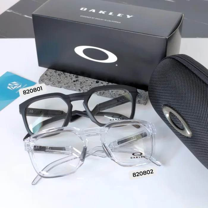 กรอบแว่นตา OAKLEY OX8208 HSTN SQ RX ทรงสี่เหลี่ยม เบาพิเศษ กันลื่น ใส่สบาย ของแท้รับประกัน 2 ปี - Image 8