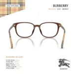 กรอบแว่นตา BURBERRY รุ่น BE2434D ทรง Square ลาย Burberry Check ของแท้ รับประกัน 2 ปี - Image 9
