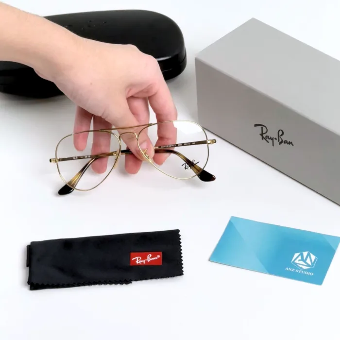 Ray-Ban RX6489 กรอบแว่นสายตา ทรง Pilot - Image 10