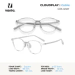แว่นตากรองแสงสีฟ้าเด็ก vanta. CLOUDPLAY Cubie กรอบ TR90 น้ำหนักเบา ใส่สบาย ถนอมสายตา - Image 9