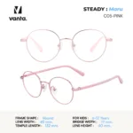 แว่นตากรองแสงสีฟ้าเด็ก vanta.  STEADY Maru  น้ำหนักเบา Air Cushion ใส่สบาย ถนอมสายตา - Image 7