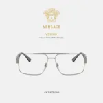 กรอบแว่นตา VERSACE รุ่น VE1308 ทรง Navigator Double Bridge Greca Iconic ของแท้ รับประกัน 2 ปี - Image 3
