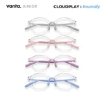 แว่นตากรองแสงสีฟ้าเด็ก vanta. CLOUDPLAY Roundly กรอบ TR90 น้ำหนักเบา ใส่สบาย ถนอมสายตา - Image 2