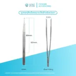 ANZ STUDIO | อุปกรณ์คีบน็อตขนาดเล็ก สำหรับน็อตแป้นจมูกแว่นตา–น็อตขาแว่นตา Tweezers for gripping nose pad and temple screws - Image 4