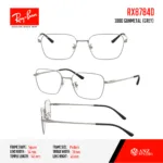 Ray-Ban RX8784D กรอบแว่นสายตา Full Frame Titanium Unisex - Image 7