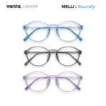 แว่นตากรองแสงสีฟ้าเด็ก vanta. MELLI Roundly กรอบ TR90 น้ำหนักเบา ใส่สบาย ถนอมสายตา - Image 3