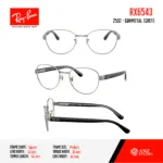 Ray-Ban RX6543 กรอบแว่นสายตา ทรง Square Semi - Image 7