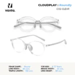 แว่นตากรองแสงสีฟ้าเด็ก vanta. CLOUDPLAY Roundly กรอบ TR90 น้ำหนักเบา ใส่สบาย ถนอมสายตา - Image 6