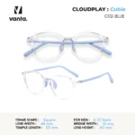 แว่นตากรองแสงสีฟ้าเด็ก vanta. CLOUDPLAY Cubie กรอบ TR90 น้ำหนักเบา ใส่สบาย ถนอมสายตา - Image 7