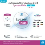 (RX) สั่งตัดเลนส์ Essilor Eyezen Kids (เลนส์สั่งตัดเฉพาะบุคคล)