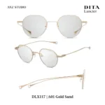 DITA Lancier DLX117 กรอบแว่นตา Titanium ทรง Round  Luxury Sport  ของแท้รับประกัน 1 ปี - Image 8