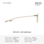 DITA Lancier DLX112 กรอบแว่นตา Titanium ทรง Navigator Luxury Sport  ของแท้รับประกัน 1 ปี - Image 4