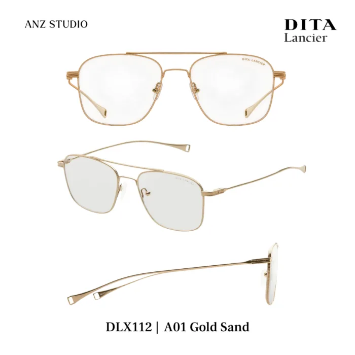 DITA Lancier DLX112 กรอบแว่นตา Titanium ทรง Navigator Luxury Sport  ของแท้รับประกัน 1 ปี - Image 5