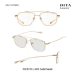 DITA Lancier DLX115 กรอบแว่นตา Titanium ทรง Navigator  Luxury Sport ของแท้รับประกัน 1 ปี - Image 5
