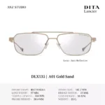 DITA Lancier DLX135 กรอบแว่นตา Titanium ทรง Rectangle / Navigator Sport Luxury Made in Japan - Image 2