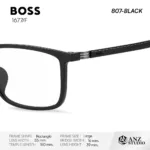 HUGO BOSS 1677/F กรอบเเว่นตา Polyamide ทรง Rectangle Full Rim - Image 5