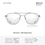 DITA Lancier DLX112 กรอบแว่นตา Titanium ทรง Navigator Luxury Sport  ของแท้รับประกัน 1 ปี - Image 6