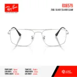 Ray-Ban RX6579 กรอบแว่นสายตา ทรง Square - Image 2