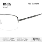 กรอบแว่นตา  BOSS 1298/F  Titanium ทรง Rectangle Semi Rimless - Image 3