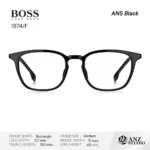HUGO BOSS 1874/F กรอบเเว่น Titanium เเละPolyamide ทรง Rectangle Full Rim - Image 4