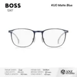 HUGO BOSS รุ่น 1247 กรอบแว่นตา  Metal ทรง Oval Full Rim - Image 3