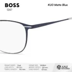 HUGO BOSS รุ่น 1247 กรอบแว่นตา  Metal ทรง Oval Full Rim - Image 4