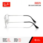 Ray-Ban RX6579 กรอบแว่นสายตา ทรง Square - Image 6