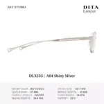 DITA Lancier DLX135 กรอบแว่นตา Titanium ทรง Rectangle / Navigator Sport Luxury Made in Japan - Image 7