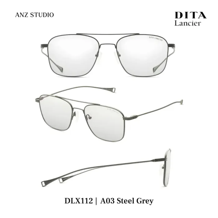 DITA Lancier DLX112 กรอบแว่นตา Titanium ทรง Navigator Luxury Sport  ของแท้รับประกัน 1 ปี - Image 9
