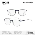 HUGO BOSS รุ่น 1247 กรอบแว่นตา  Metal ทรง Oval Full Rim - Image 6