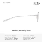 DITA Lancier DLX113 กรอบแว่นตา Titanium ทรง Round Luxury Sport  ของแท้รับประกัน 1 ปี - Image 7
