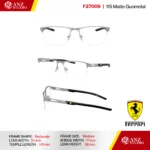 กรอบแว่นตา FERRARI FZ7009 ทรง Rectangle ดีไซน์ Racing น้ำหนักเบา ของแท้รับประกัน 2 ปี - Image 10