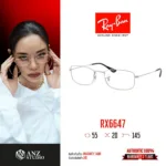 RayBan RX6647 กรอบแว่นสายตา ทรง Irregular