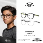 กรอบแว่นตาเด็ก OAKLEY OY8014 ROUND OUT ทรงกลม O Matter™ น้ำหนักเบา ของแท้รับประกัน 2 ปี