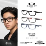 กรอบแว่นตาเด็ก OAKLEY OY8033 KIN LINK ทรง Rectangle O Matter™ น้ำหนักเบา สปอร์ต ของแท้รับประกัน 2 ปี
