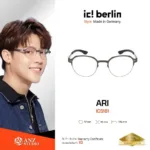 ic! berlin Ari IC5161 กรอบแว่นตา Metal ทรง Rounded Minimal Screwless Design