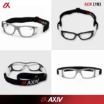 AXIV Kids LYNX  แว่นตากีฬาสำหรับเด็ก แว่นกีฬาสายตา ตัวแว่นใช้สายรัดยางยืดแบบปรับระดับ  กรอบโค้งกระชับ ตัดเลนส์ตามค่าสายตาได้ - Image 7
