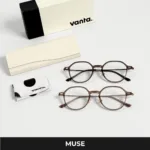 แว่นกรองแสงสีฟ้า vanta. Muse Titanium / TR น้ำหนักเบา ทรง Panto Round ตัดเลนส์สายตาได้ - Image 7