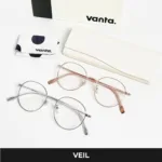กรอบแว่นตาโลหะ vanta. VEIL น้ำหนักเบา ทรง Round ตัดเลนส์สายตาได้ - Image 9