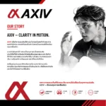 พร้อมเลนส์สายตา แว่นตาสำหรับเล่นกีฬา ตัดเลนส์ค่าสายตาได้ รุ่น AXIV Kids LYNX  *ตัดค่าสายตาทักแชทก่อนสั่งซื้อ* - Image 8