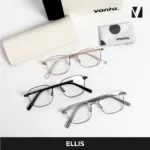 กรอบแว่นตาโลหะ vanta. Ellis น้ำหนักเบา ทรง Geometric Square ตัดเลนส์สายตาได้ - Image 10