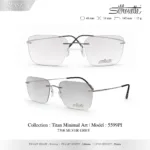 Silhouette Titan Minimal Art 5599 กรอบแว่นสายตา Silhouette ของแท้ กรอบ Titanium ไร้ขอบ น้ำหนักเบา รับประกัน 1 ปี - Image 12