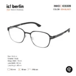 ic! berlin Inko IC5328 กรอบแว่นตา Metal ทรง Rounded Square Minimal Screwless Design - Image 2