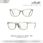 Silhouette Illusion Lite 1598 กรอบแว่นสายตา Silhouette ของแท้ ทรง Geometric กรอบ Titanium SPX+ น้ำหนักเบา รับประกัน 1 ปี - Image 2